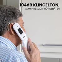 Mobilný telefón pre seniorov SPC Harmony 2 s veľkými tlačidlami, 4G, biely – zariadenie navrhnuté pre seniorov 5
