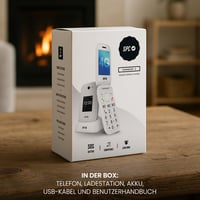 Mobilný telefón pre seniorov SPC Harmony 2 s veľkými tlačidlami, 4G, biely – zariadenie navrhnuté pre seniorov 7