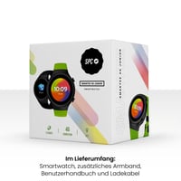 Detské inteligentné hodinky SPC Smartee 4G Junior s GPS sledovaním, zelené 8