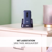 SPC Stella 3 4G preklopni mobitel prilagođen starijim osobama, velike tipke, SOS tipka, zaslon od 2,4 inča, crni — neispravan (stanje: vidi 2. sliku) 8