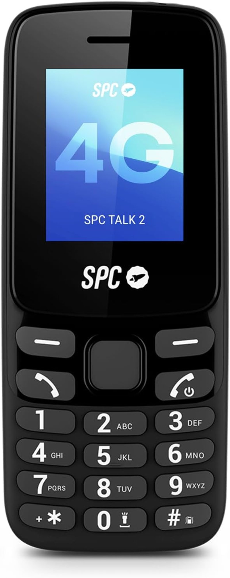 SPC Talk 2 4G alaptelefon kamerával és FM rádióval - fekete