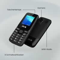 SPC Talk 2 4G alaptelefon kamerával és FM rádióval - fekete 6
