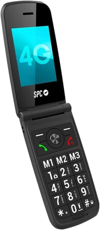 SPC Titan 2 összecsukható 4G senior mobiltelefon, 2,4" kijelző - kék 4