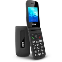 SPC Titan 2 preklopni 4G mobilni telefon za starije osobe, veliki gumbi, zaslon od 2,4" - crni 1