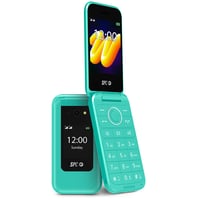 Skladací mobilný telefón SPC Wild 4G – tyrkysový, duálny displej, SOS tlačidlo, fotoaparát, 7-dňová výdrž batérie, bez internetu a sociálnych sietí 1