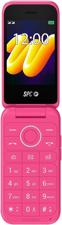 SPC Wild Basic 4G ifjúsági mobiltelefon SOS gombbal, kettős kijelzővel - rózsaszín 4