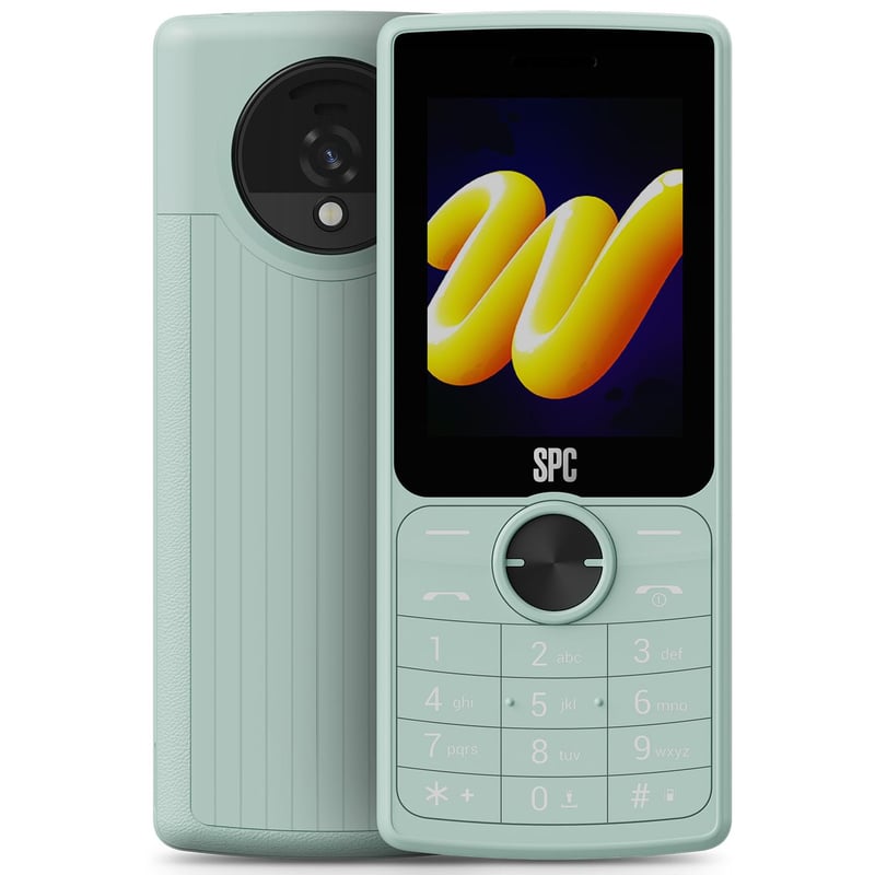 Telefon Mobil Simplu SPC Wild Cool pentru Pauză Digitală și Începători - Culoare Mentă