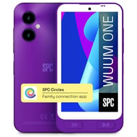 Detský smartfón SPC WUUM ONE, Android, GPS, rodičovská kontrola, fialový 1