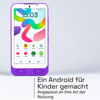 Detský smartfón SPC WUUM ONE, Android, GPS, rodičovská kontrola, fialový 5