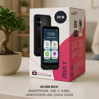 Smartfón pre seniorov SPC Zeus 2+ s nabíjacou stanicou – 5-palcový displej, XXL symboly, SOS tlačidlo, 64 GB, duálny fotoaparát, jednoduchý režim, vzdialená správa 7