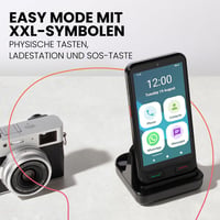 Smartfón pre seniorov SPC Zeus 2+ s nabíjacou stanicou – 5-palcový displej, XXL symboly, SOS tlačidlo, 64 GB, duálny fotoaparát, jednoduchý režim, vzdialená správa 3