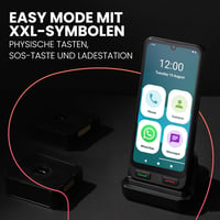 Smartfón SPC Zeus 2 Pro pre seniorov, vzdialená správa a lokalizácia, jednoduchý režim, fyzické tlačidlá, XXL ikony, 6,1-palcový displej, Dual SIM 3