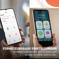 Smartfón SPC Zeus 2 Pro pre seniorov, vzdialená správa a lokalizácia, jednoduchý režim, fyzické tlačidlá, XXL ikony, 6,1-palcový displej, Dual SIM 6