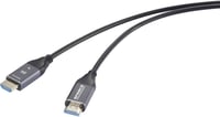 SpeaKa Professional 60m-es Optikai HDMI Kábel, 8K UHD Felbontás, AOC Technológia, Fekete, HDMI-A Csatlakozók, SP-12842680 1