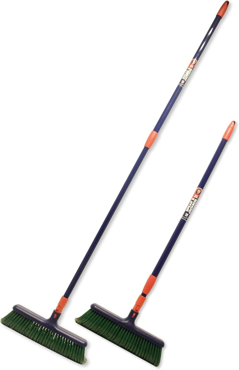 Spear & Jackson 4865RB Hrabacie hrable – Záhradné hrable na lístie a metla v jednom