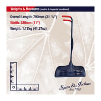 Spear & Jackson LEAFGRABBER Clește pentru frunze din plastic, lungime 920 mm, lățime 500 mm, mâner antiderapant, pentru colectarea frunzelor și a deșeurilor din grădină 6