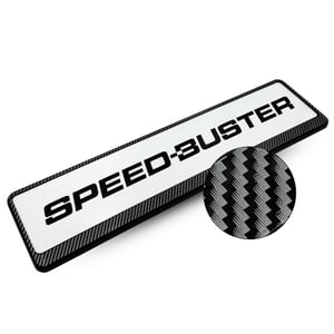 Speed-Buster Carbon okvir za registarske oznake, 2 komada - 520 mm - Proizvedeno u Njemačkoj