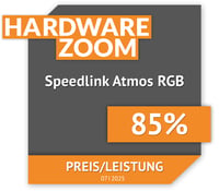 Mechanická herná RGB klávesnica Speedlink Atmos 60 %, hnedé spínače, USB-C, oceľová doska, podsvietenie, QWERTZ, čierna 10