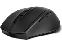 Bezdrôtová myš Speedlink CALADO Silent, USB nano prijímač, 1600 DPI, tiché tlačidlá, čierna, na kancelárske použitie, kompatibilná s PC a notebookom 4