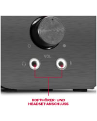 Stereo PC reproduktory Speedlink DAROC, 3,5 mm Jack AUX, 12 W, napájanie cez USB, čierne, pre stolný počítač, laptop, notebook 5