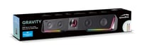 Speedlink Gravity RGB stereo soundbar pre PC – Bluetooth, 3,5 mm jack, RGB podsvietenie, konektor na slúchadlá a mikrofón, čierny 5