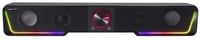 Speedlink Gravity RGB stereo soundbar pre PC – Bluetooth, 3,5 mm jack, RGB podsvietenie, konektor na slúchadlá a mikrofón, čierny 2