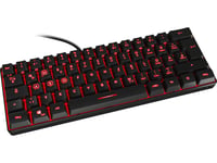 Herná klávesnica Speedlink Letos RGB, 60 %, USB-C, Anti-Ghosting, QWERTZ – čierna 5