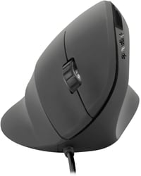 Ergonomická vertikálna myš Speedlink PIAVO – káblová, 2400 DPI, 5 tlačidiel – čierna 1