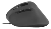 Ergonomická vertikálna myš Speedlink PIAVO – káblová, 2400 DPI, 5 tlačidiel – čierna 3