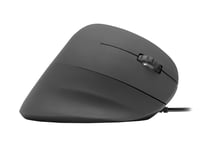 Ergonomická vertikálna myš Speedlink PIAVO – káblová, 2400 DPI, 5 tlačidiel – čierna 4