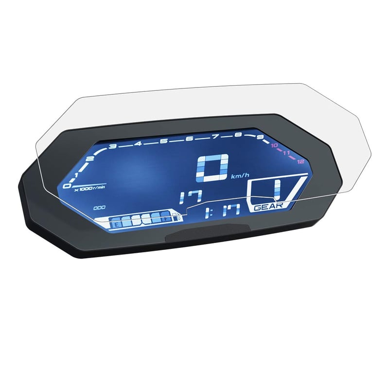 Speedo Angels Zaštitna folija protiv odsjaja za zaslon MT-07 / FZ-07 (2021-) Yamaha motocikle - Dodatak za zaštitu instrument ploče