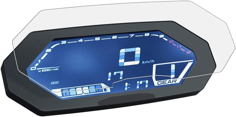 Speedo Angels Tükröződésmentes Kijelzővédő Fólia MT-07 / FZ-07 (2021-) Yamaha Motorokhoz - Műszerfal Védő Kiegészítő