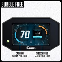 Speedo Angels Tükröződésmentes Kijelzővédő Fólia MT-07 / FZ-07 (2021-) Yamaha Motorokhoz - Műszerfal Védő Kiegészítő 8