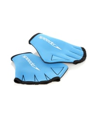 Mănuși de înot Speedo Aqua Glove, accesoriu pentru antrenament - Albastru, mărimea M - Unisex pentru adulți, polo pe apă și antrenament de înot 1
