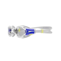 Detské plavecké okuliare Speedo Biofuse 2.0 – číre/True Cobalt/číre šošovky, úprava proti zahmlievaniu, vodotesné, jednoduché nastavenie 2