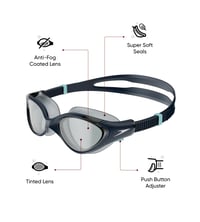 Speedo Biofuse 2.0 női úszószemüveg patentált állítómechanizmussal, páramentes, szivárgásmentes, kényelmes illeszkedés 1 db 2