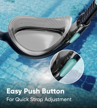 Plavecké okuliare Speedo Biofuse 2.0, dámsky dizajn, nastaviteľný patentný remienok, proti zahmlievaniu, tesniace, pohodlné, 1 ks 5