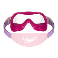 Ochelari de înot pentru copii Speedo Biofuse Sea Squad cu protecție UV și strat anti-aburire - Electric Pink/Miami/Bloss - Reglabili - Mărime universală 5