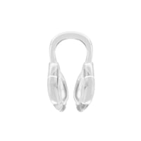 Clemă pentru nas Speedo Biofuse unisex, pentru adulți, din silicon, design ergonomic, confortabilă, transparentă 3