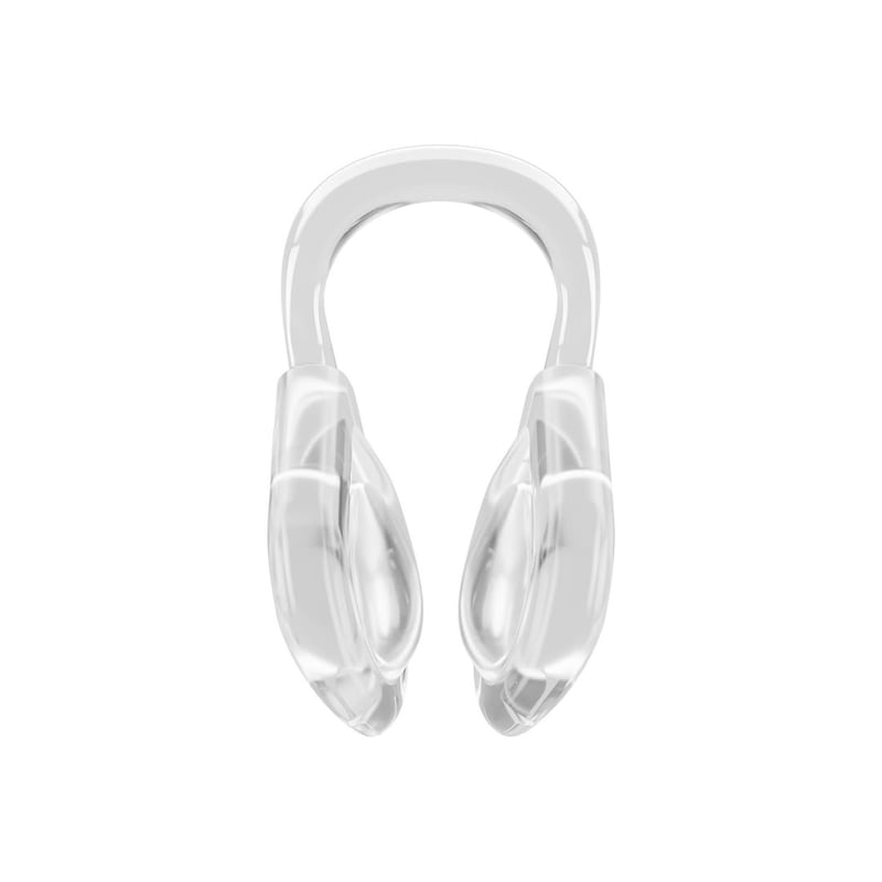 Clemă pentru nas Speedo Biofuse unisex, pentru adulți, din silicon, design ergonomic, confortabilă, transparentă