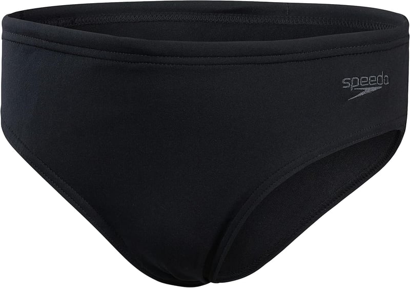 Chlapčenské plavky Speedo Boys ECO Endurance+ 6 – čierne, veľkosť 13-14 rokov