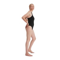 Dámske plavky Speedo Eco Endurance+ Medalist – Atletický strih, odolné voči chlóru, pružné, z recyklovaného materiálu – True Navy, veľkosť 38 6