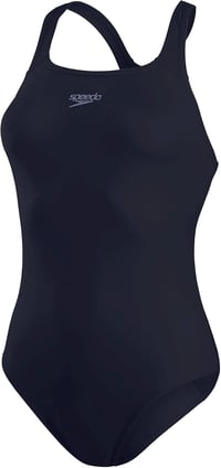 Dámske plavky Speedo Eco Endurance+ Medalist – športový strih, recyklovaný materiál, odolné voči chlóru – True Navy – veľkosť 42 1