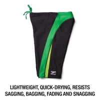 Pánske plavky Speedo Endurance+ Splice Jammer – čierna/modrá, štandardná veľkosť 5