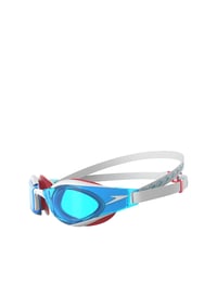 Plavecké okuliare Speedo Fastskin Hyper Elite pre dospelých na preteky a tréning, hydrodynamické, farba melónová/biela/svetlomodrá 3
