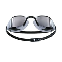 Plavecké okuliare Speedo Fastskin Hyper Elite pre dospelých, preteky, tréning, hydrodynamické, UV ochrana, čierna/oxidová sivá/chróm 2