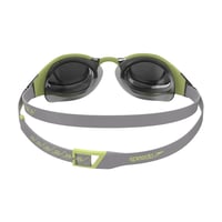 Plavecké okuliare Speedo Fastskin Hyper Elite pre dospelých, preteky, tréning, hydrodynamické, UV ochrana, čierna/oxidová sivá/chróm 5