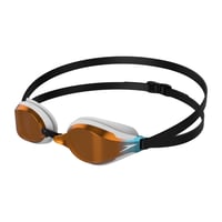 Speedo Fastskin Speedsocket 2 naočale za plivanje s zrcalnim staklima, uniseks - bijela/bakrena 1