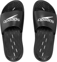 Pánske šľapky Speedo, rýchloschnúce, čierne, veľkosť 10, bazénové sandále, protišmykové plážové šľapky 1