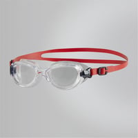 Detské plavecké okuliare Speedo Futura Classic - S ochranou proti zahmlievaniu, vodotesné, farba Lava Red/Clear 1